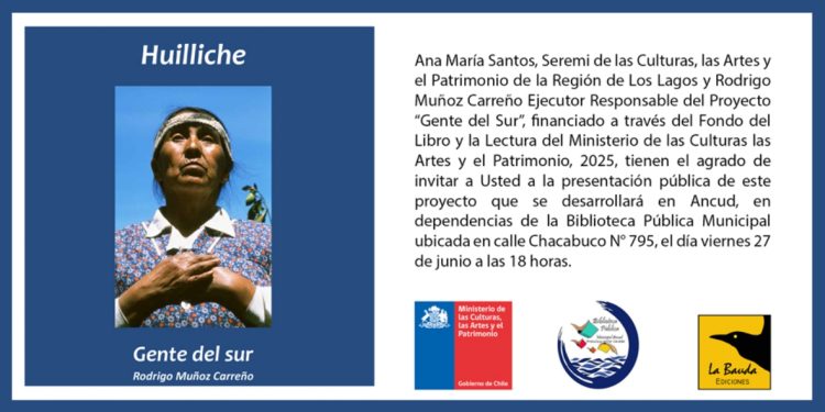 RODRIGO “GENO” MUÑOZ PRESENTARÁ UN NUEVO LIBRO. SE LLAMA “GENTE DEL SUR”