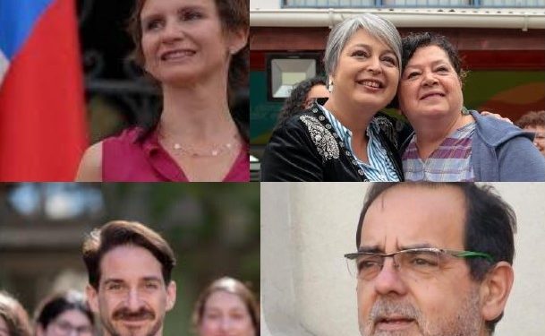 LA MURALLA CEDE ESPACIO A LAS Y LOS CUATRO CANDIDATOS PRESIDENCIALES DEL MUNDO PROGRESISTA