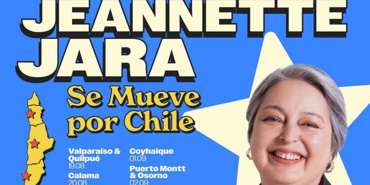 «JEANNETTE JARA SE MUEVE POR CHILE»: CANDIDATA ANUNCIA GIRA CON ESCUCHA ACTIVA POR TODO EL PAÍS, INCLUYENDO A CHILOÉ