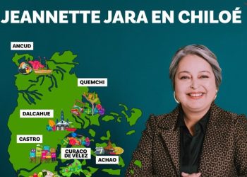 EN LA PLAZA DE CASTRO SE REALIZARÁ ESTE MIÉRCOLES UN MASIVO ENCUENTRO PROVINCIAL CON LA CANDIDATA PRESIDENCIAL JEANNETTE JARA