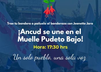 CON UN GRAN BANDERAZO PARTIRÁ EN ANCUD LA CAMPAÑA DE LA CANDIDATA PRESIDENCIAL JEANNETTE JARA
